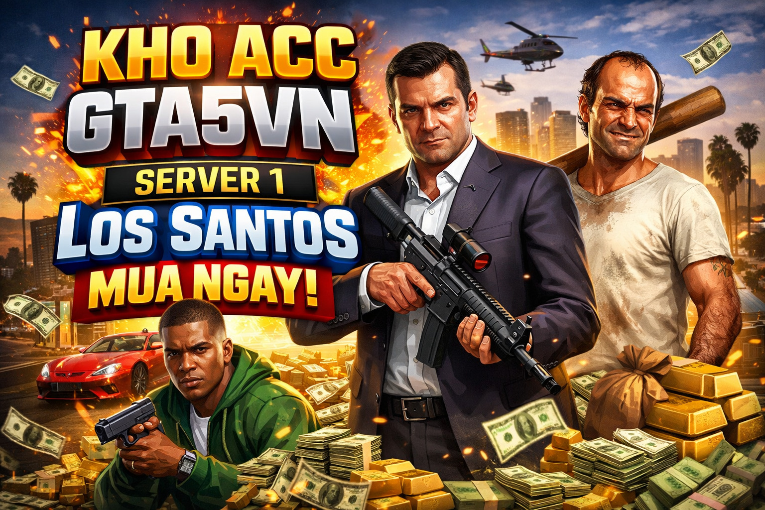 𝗔𝗰𝗰 𝗧𝗮̀𝗶 𝗦𝗮̉𝗻 𝗦𝘃𝟭 𝗟𝗼𝘀 𝗦𝗮𝗻𝘁𝗼𝘀